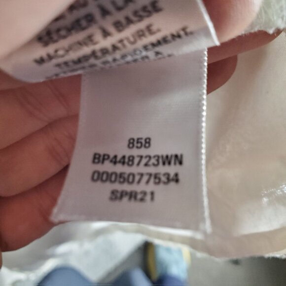 BP Dress Women 3X Multicolor Floral Print Short Sleeve Smocked A-Line Lightweigh - Picture 4 of 9